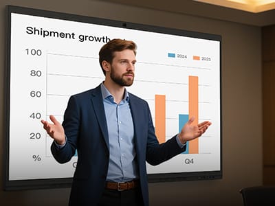 لوحة جاف الذكية لتحسين كفاءة الاجتماعات