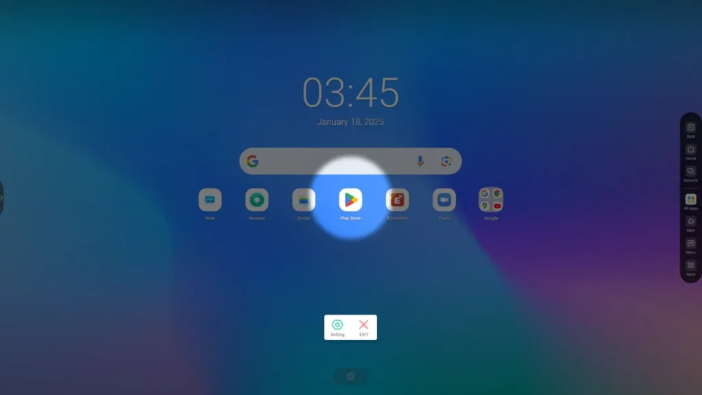 image that shows the spotlight feature on the JAV Board 10 Smart Whiteboard