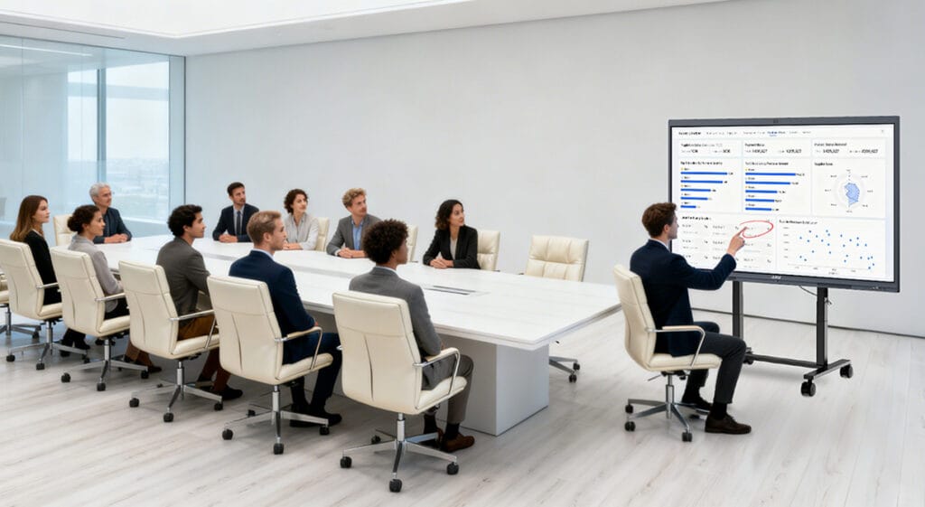 JAV Board 10スマートボードを使用したチームトレーニング