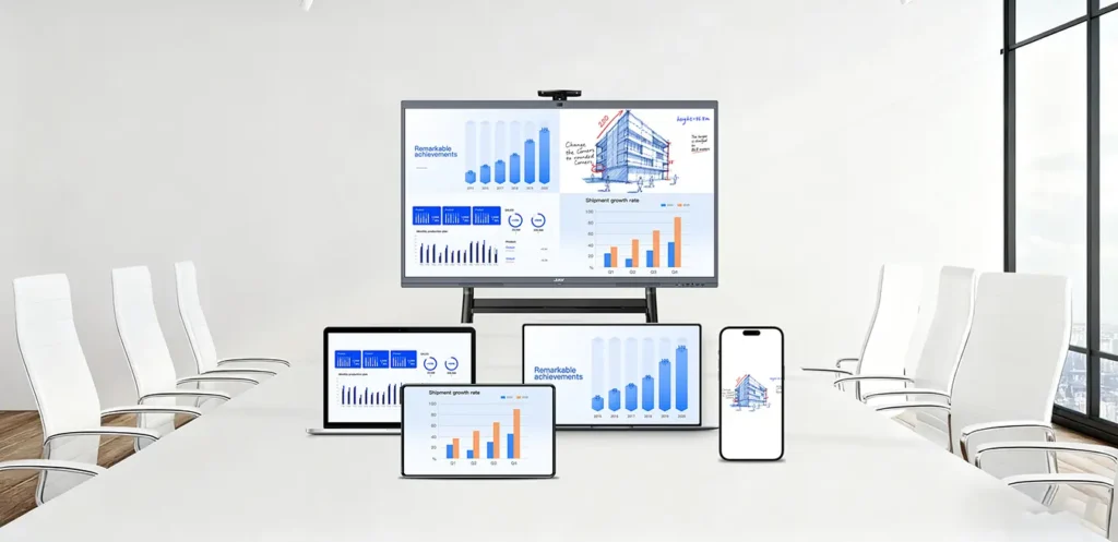 screen sharing across different platforms and devices