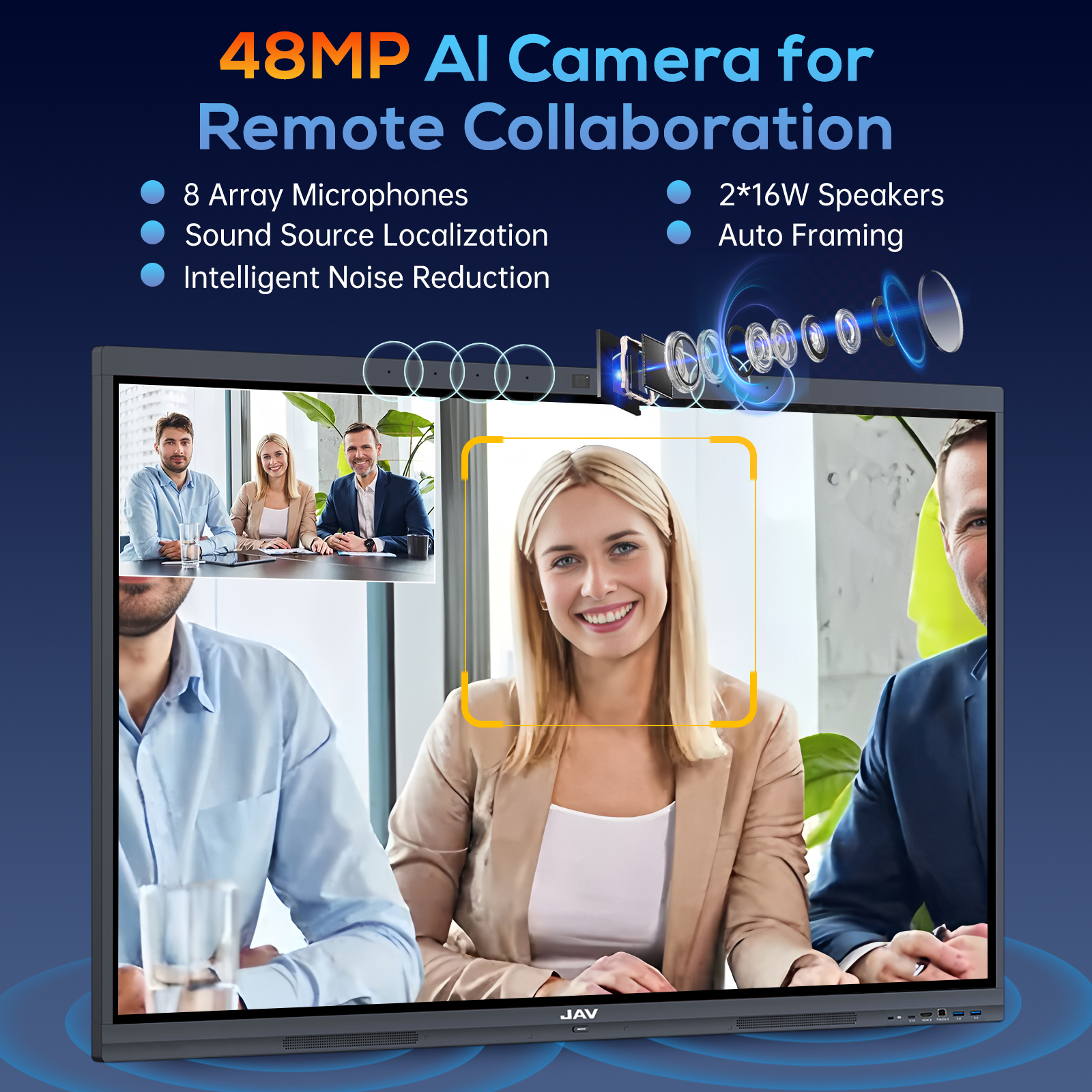 JAV Board 10 has a 48MP camera.