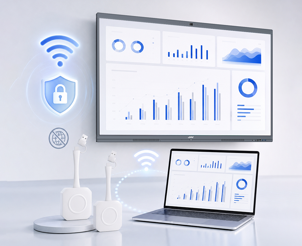 JAV Tap works without network, securing data.