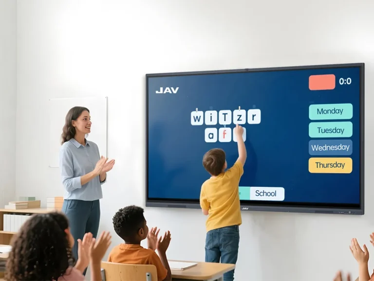 jav interactive whiteboard for classroom improving teaching efficiency